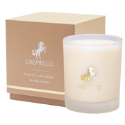 Cremello Oud & Leather Noir Wax Candle