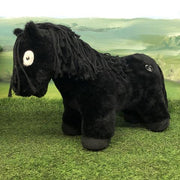 Crafty Ponies Soft Toy Pony  - All Black